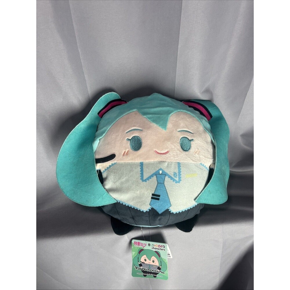 HATSUNE MIKU Piapro Fuwakororin 10.5” Round Plush Doll NWT Rare Max Limited